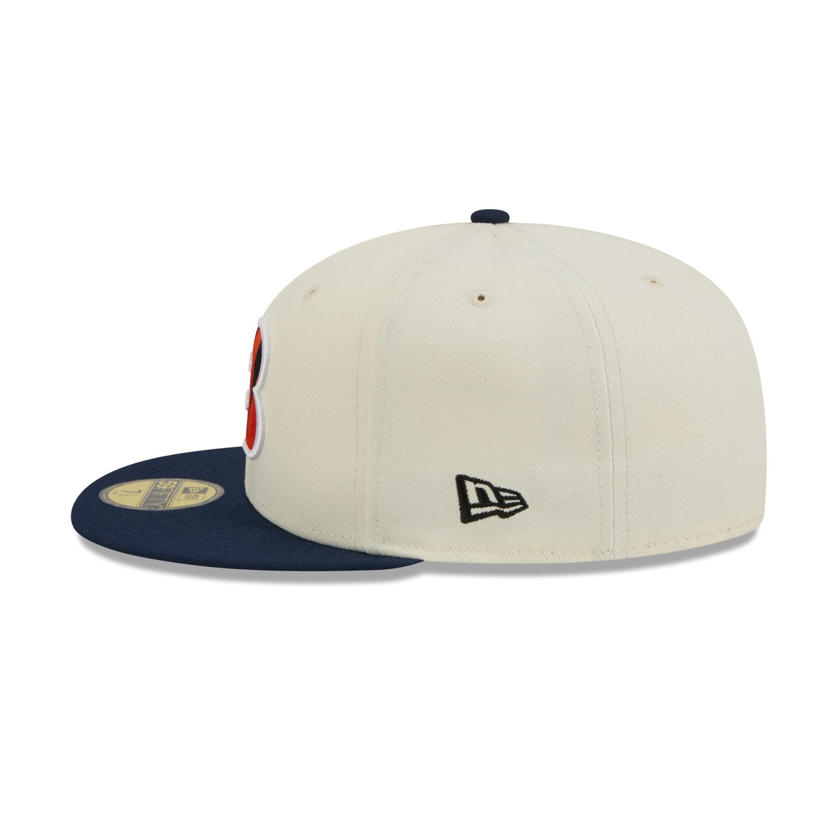 Cincinnati Bengals Chrome White Basic 59FIFTY Fitted Hat