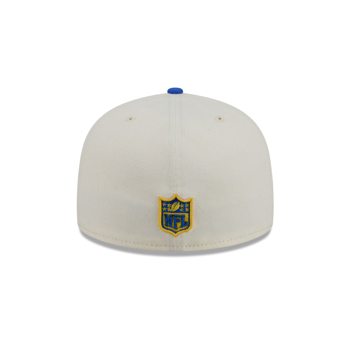 Los Angeles Rams Chrome White Basic 59FIFTY Fitted Hat