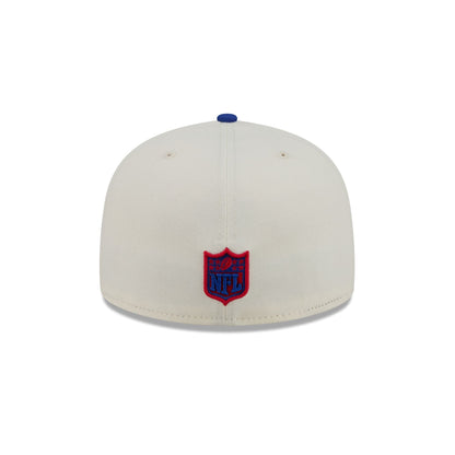 Buffalo Bills Chrome White Basic 59FIFTY Fitted Hat