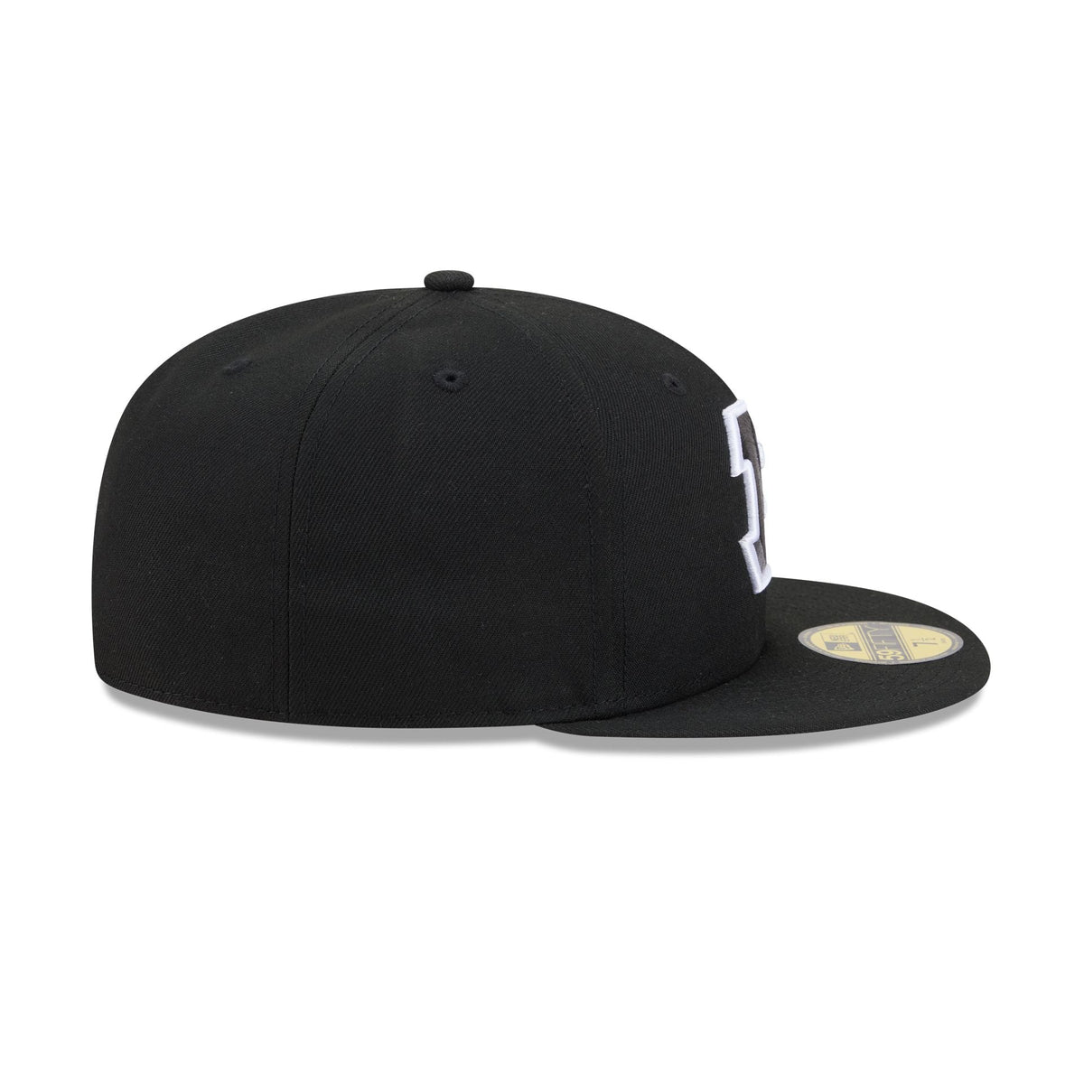 Cincinnati Bengals Black and White Basic 59FIFTY Fitted Hat