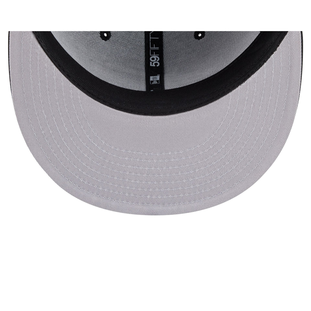 Cincinnati Bengals Black and White Basic 59FIFTY Fitted Hat