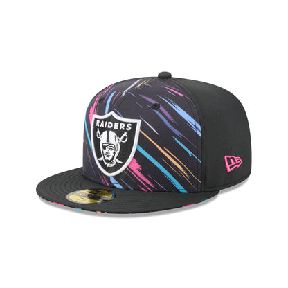 Las Vegas Raiders 2026 Crucial Catch 59FIFTY Fitted Hat