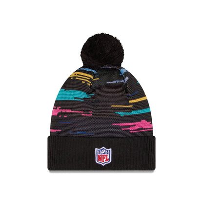 Carolina Panthers 2026 Crucial Catch Pom Knit Hat