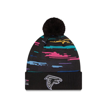 Atlanta Falcons 2026 Crucial Catch Pom Knit Hat