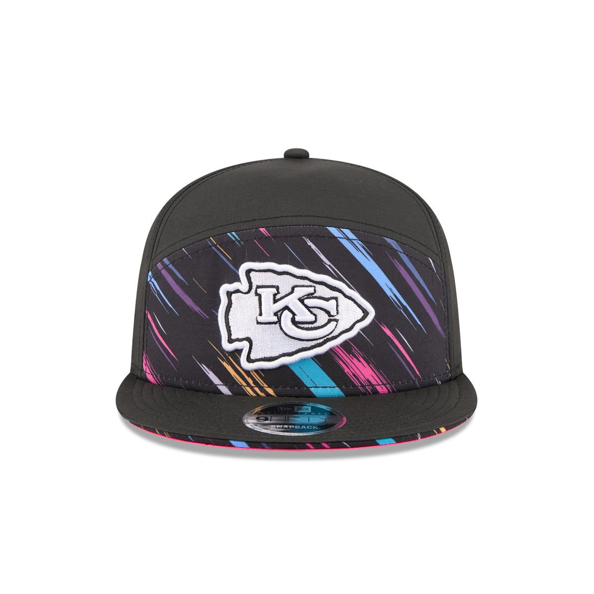 Kansas City Chiefs 2026 Crucial Catch Split Panel 9FIFTY Snapback Hat