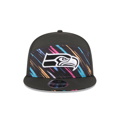 Seattle Seahawks 2026 Crucial Catch Split Panel 9FIFTY Snapback Hat