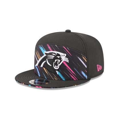 Carolina Panthers 2026 Crucial Catch Split Panel 9FIFTY Snapback Hat