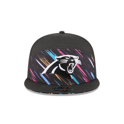 Carolina Panthers 2026 Crucial Catch Split Panel 9FIFTY Snapback Hat