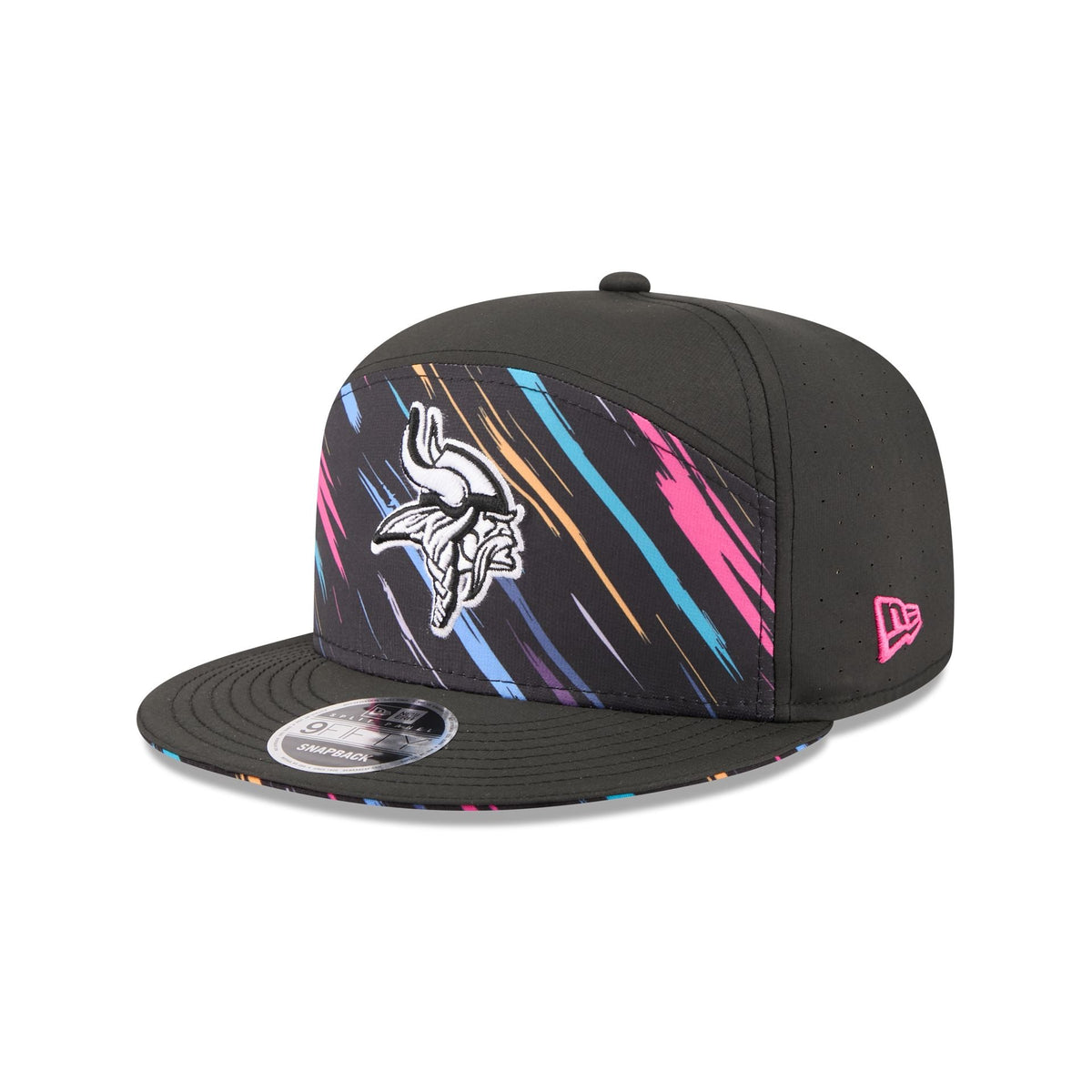 Minnesota Vikings 2026 Crucial Catch Split Panel 9FIFTY Snapback Hat