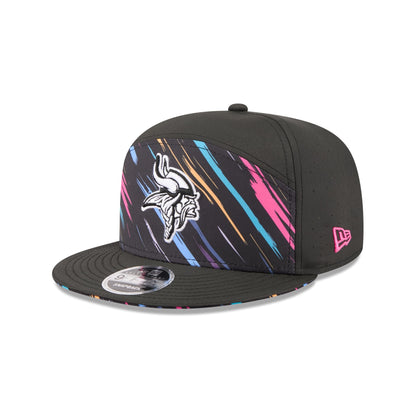 Minnesota Vikings 2026 Crucial Catch Split Panel 9FIFTY Snapback Hat