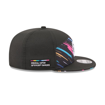 Las Vegas Raiders 2026 Crucial Catch Split Panel 9FIFTY Snapback Hat