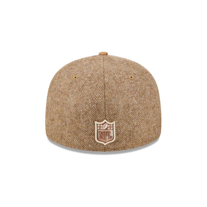 Dallas Cowboys Moon Brisbane Moss Brown Visor 59FIFTY Fitted Hat