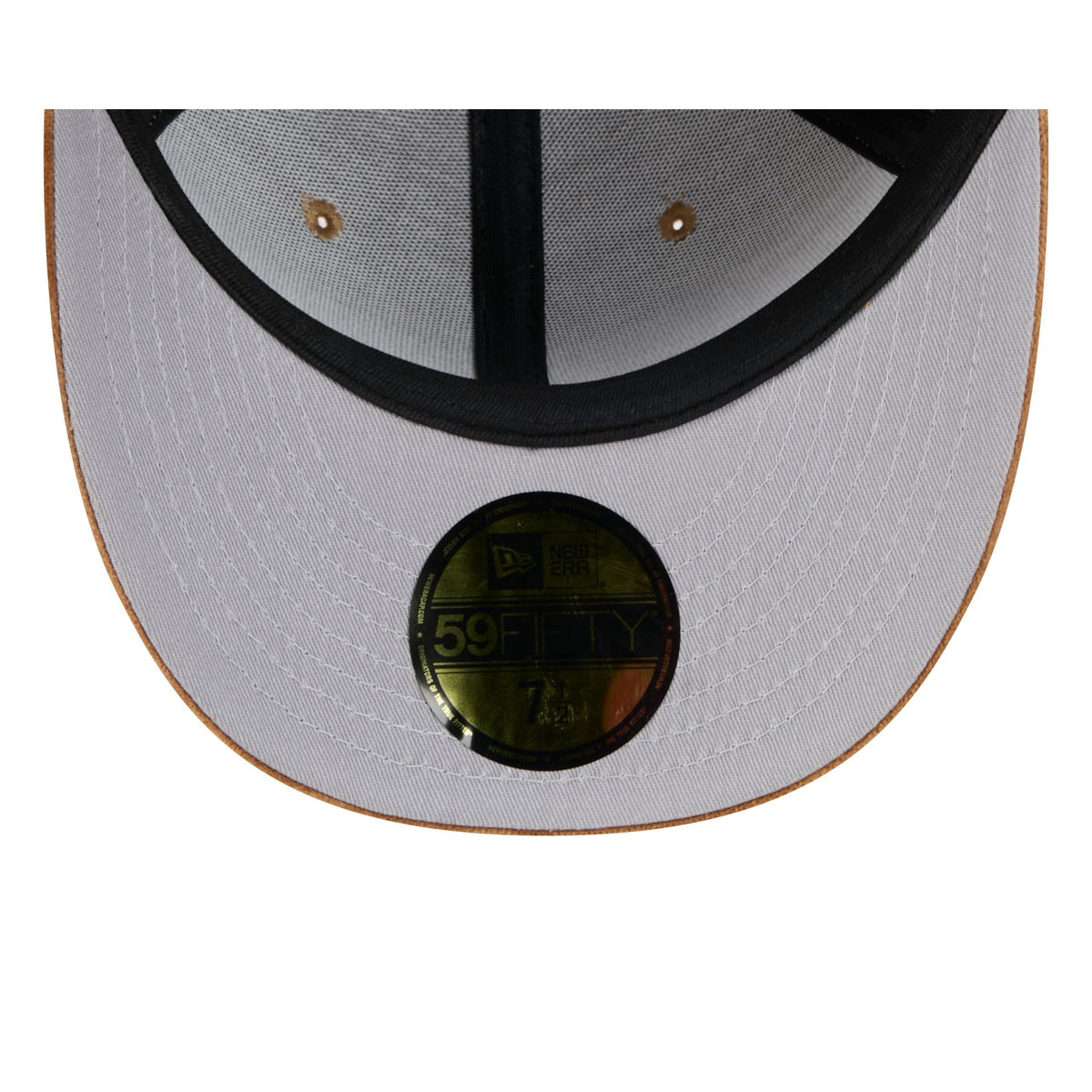 Dallas Cowboys Moon Brisbane Moss Brown Visor 59FIFTY Fitted Hat