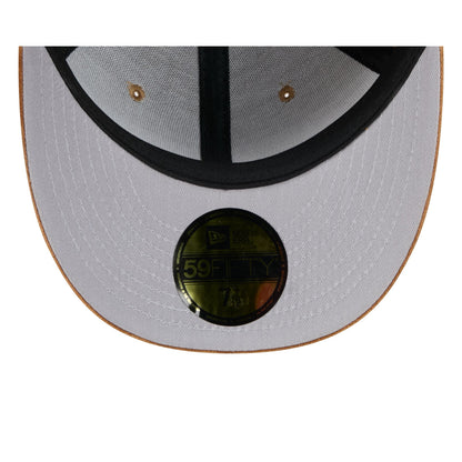 Dallas Cowboys Moon Brisbane Moss Brown Visor 59FIFTY Fitted Hat