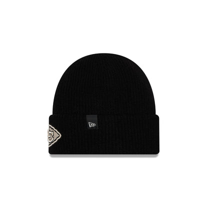 Kansas City Chiefs Woolen Black Short Cuff Knit Beanie Hat
