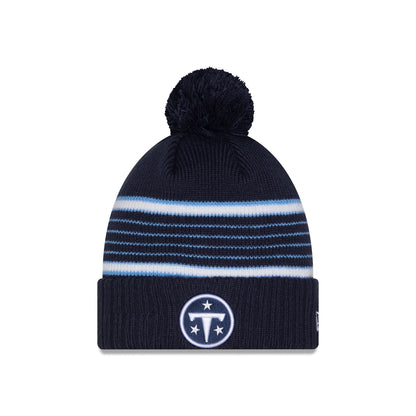 Tennessee Titans 2026 Rivalries Kids Pom Knit Hat