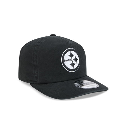 Pittsburgh Steelers Black 19TWENTY Snapback Hat