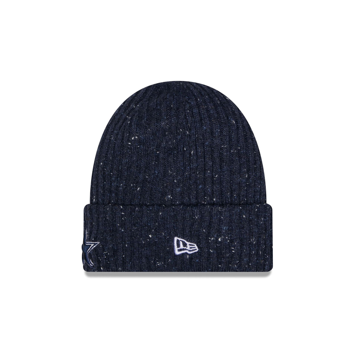 Dallas Cowboys Speckled Cuff Knit Beanie Hat
