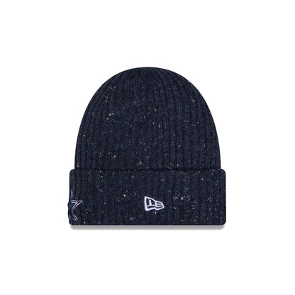 Dallas Cowboys Speckled Cuff Knit Beanie Hat