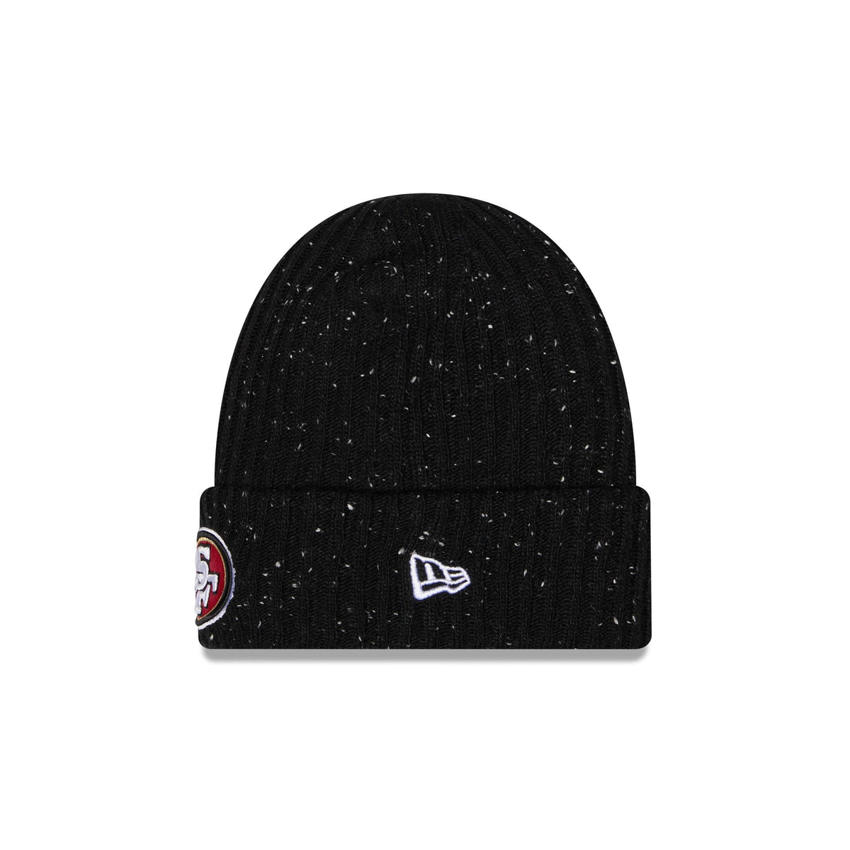 San Francisco 49ers Speckled Cuff Knit Beanie Hat