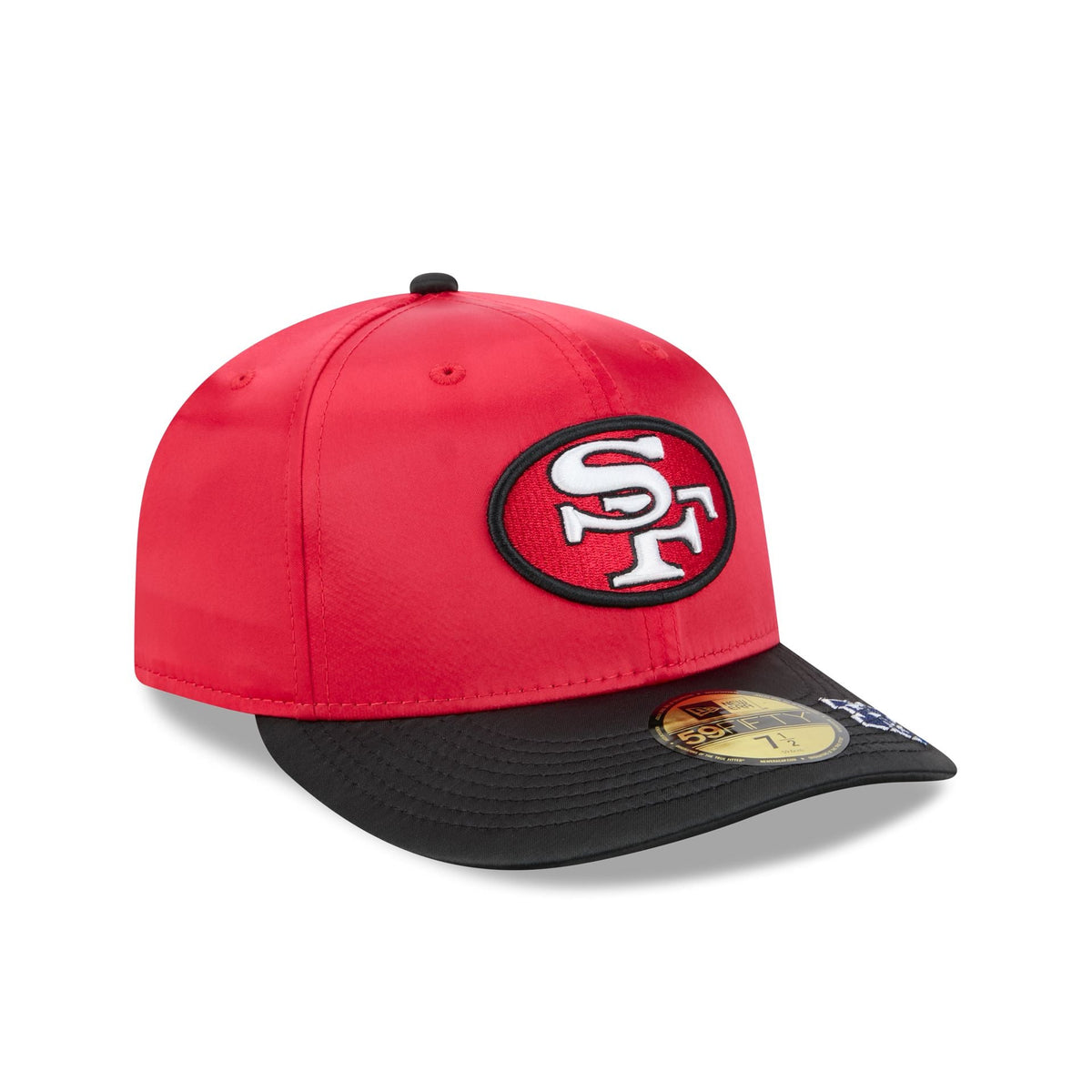 Just Caps Satin San Francisco 49ers 59FIFTY Fitted Hat