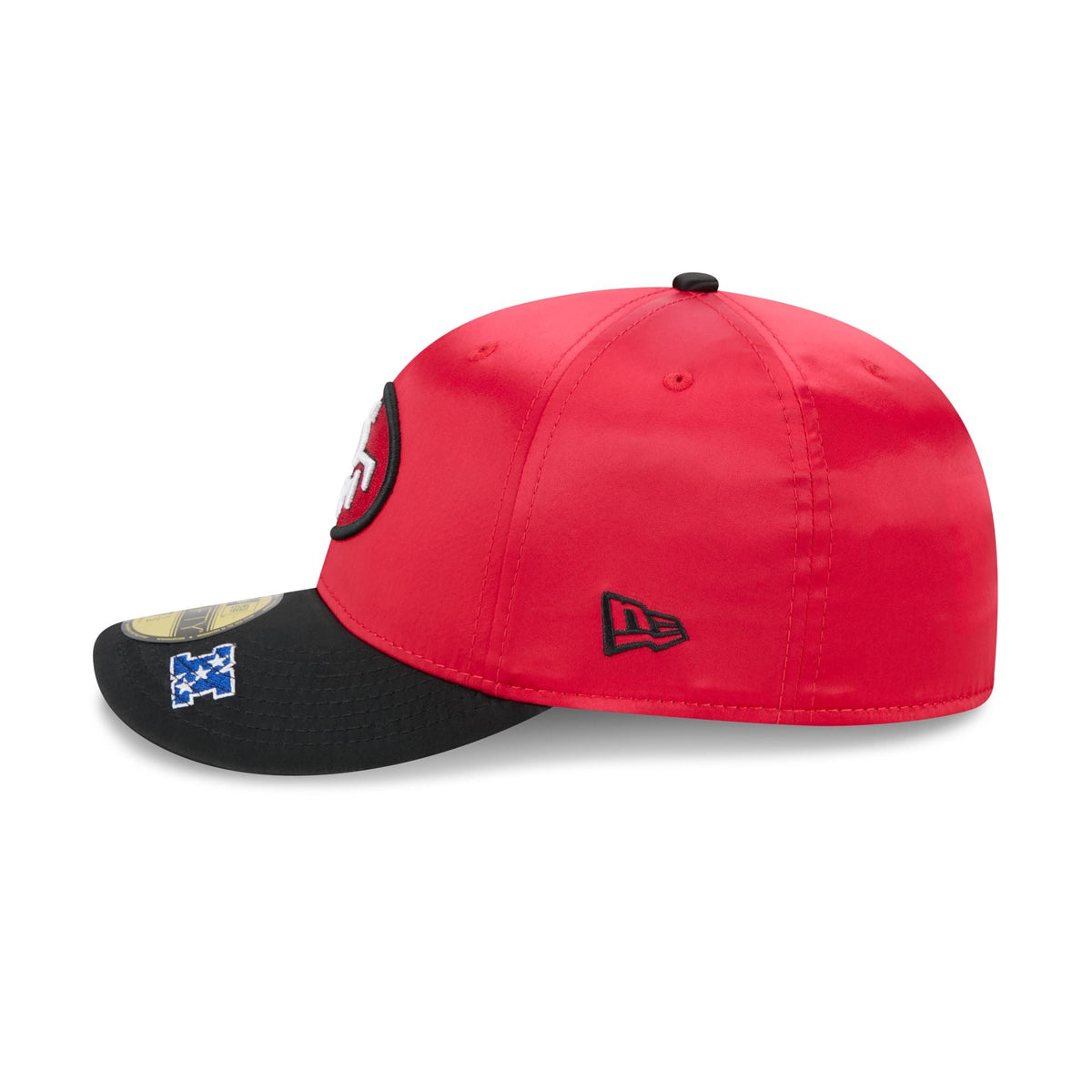 Just Caps Satin San Francisco 49ers 59FIFTY Fitted Hat