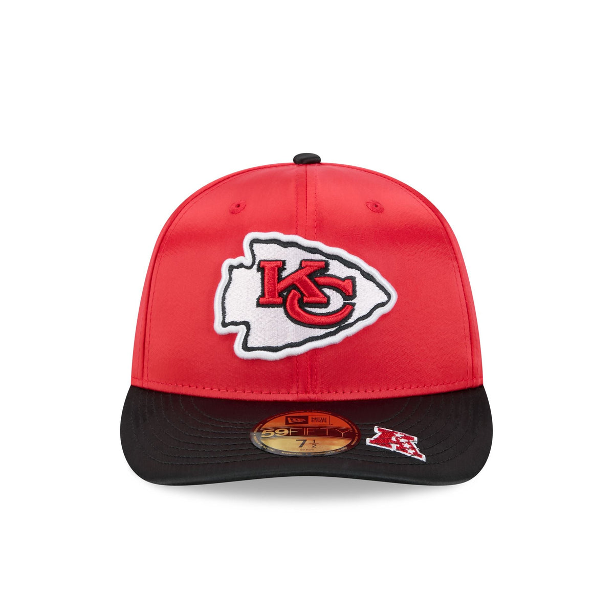 Just Caps Satin Kansas City Chiefs 59FIFTY Fitted Hat