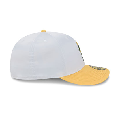 Just Caps Satin Green Bay Packers 59FIFTY Fitted Hat