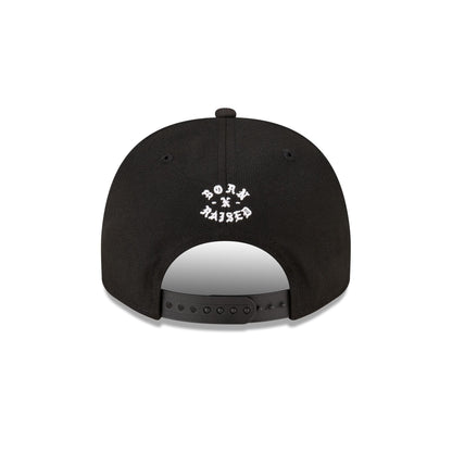 Born x Raised x Indianapolis Colts Script Black 9FIFTY A-Frame Snapback Hat