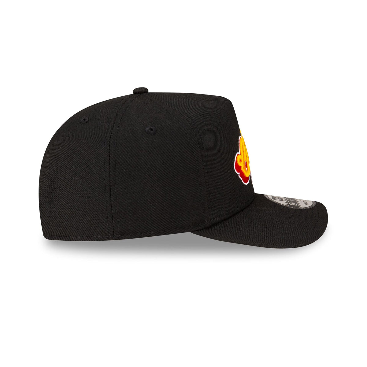 Born x Raised x Kansas City Chiefs Script Black 9FIFTY A-Frame Snapback Hat