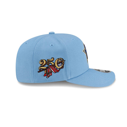 Dallas Cowboys Red. White & Blue 9SEVENTY Stretch-Snap Hat
