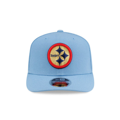 Pittsburgh Steelers Red. White & Blue 9SEVENTY Stretch-Snap Hat
