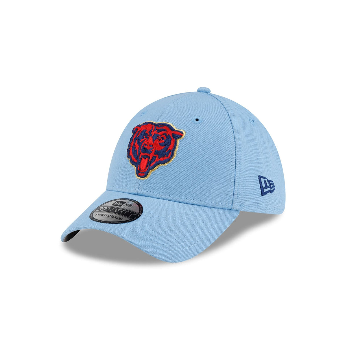Chicago Bears Red. White & Blue 39THIRTY Stretch Fit Hat