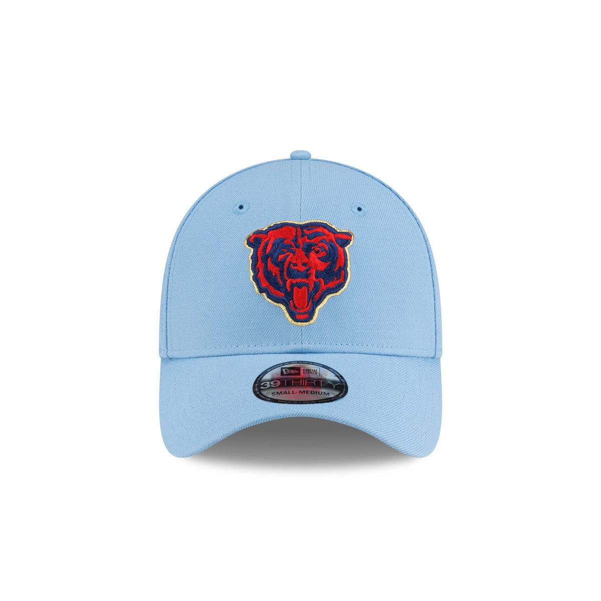 Chicago Bears Red. White & Blue 39THIRTY Stretch Fit Hat