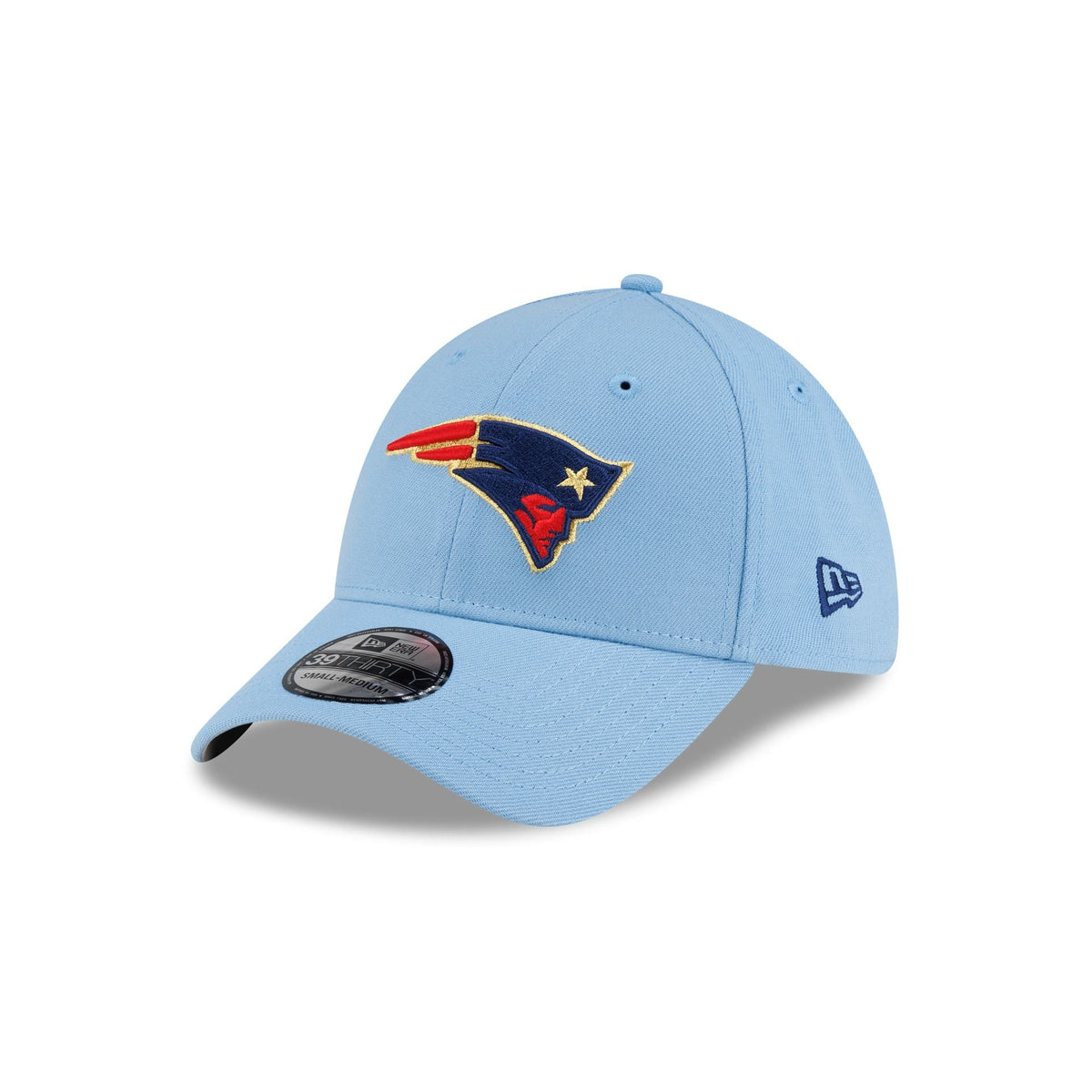 New England Patriots Red. White & Blue 39THIRTY Stretch Fit Hat