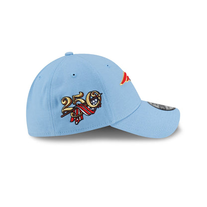 New England Patriots Red. White & Blue 39THIRTY Stretch Fit Hat
