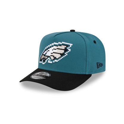 Philadelphia Eagles Pixel 9FIFTY A-Frame Snapback Hat