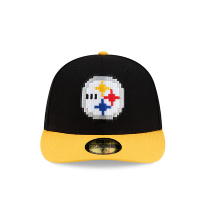 Pittsburgh Steelers Pixel 9SEVENTY Stretch-Snap Hat