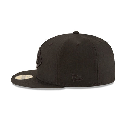 Kansas City Chiefs Black On Black 59FIFTY Fitted Hat