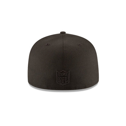 Tennessee Titans Black On Black 59FIFTY Fitted Hat