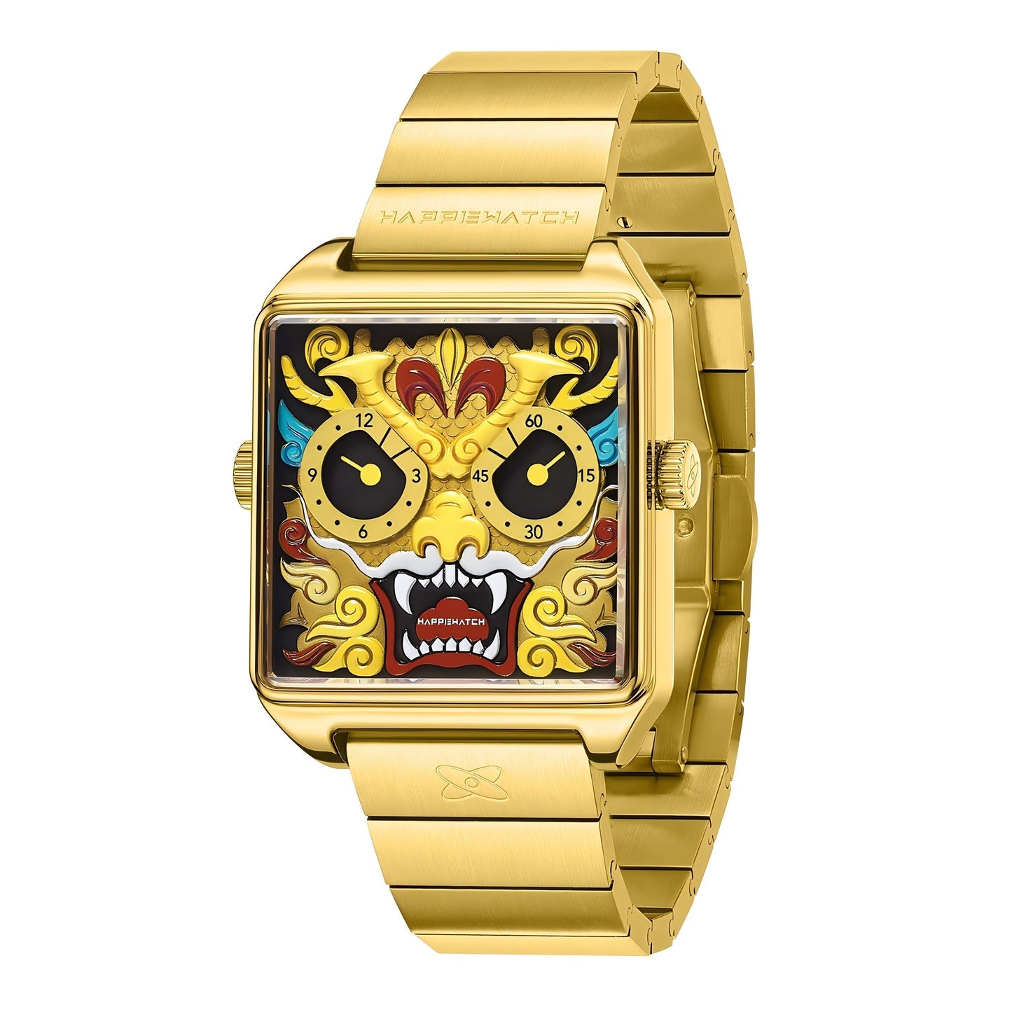 HappieWatch Gold Dragon - The Ultimate Luxury Watch