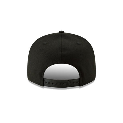 Miami Dolphins Basic Black On Black 9FIFTY Snapback Hat