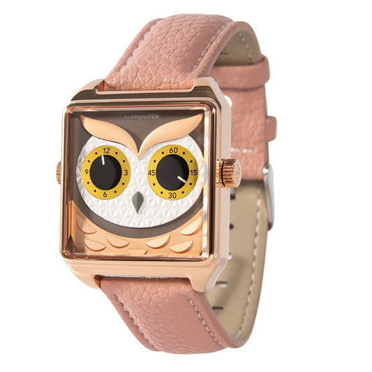 HappieWatch Pink Owl Watch