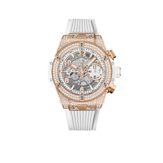 Hublot Big Bang Unico King Gold White Pavé 42mm 441.OE.2011.RW.1704