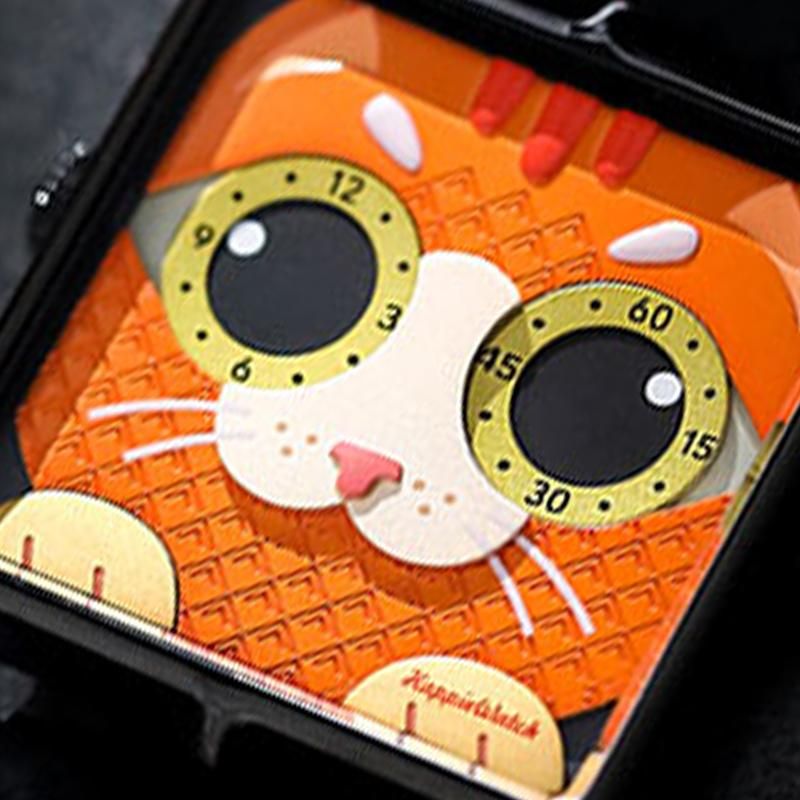 HappieWatch The Ginger Cat A Fiery Orange-Red Watch