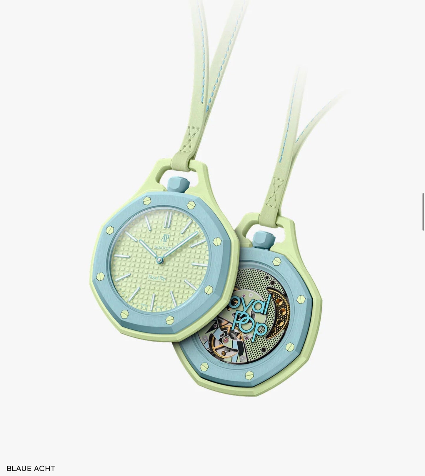 Audemars Piguet × Swatch Royal Pop – Blaue Acht (SSX03L101N)