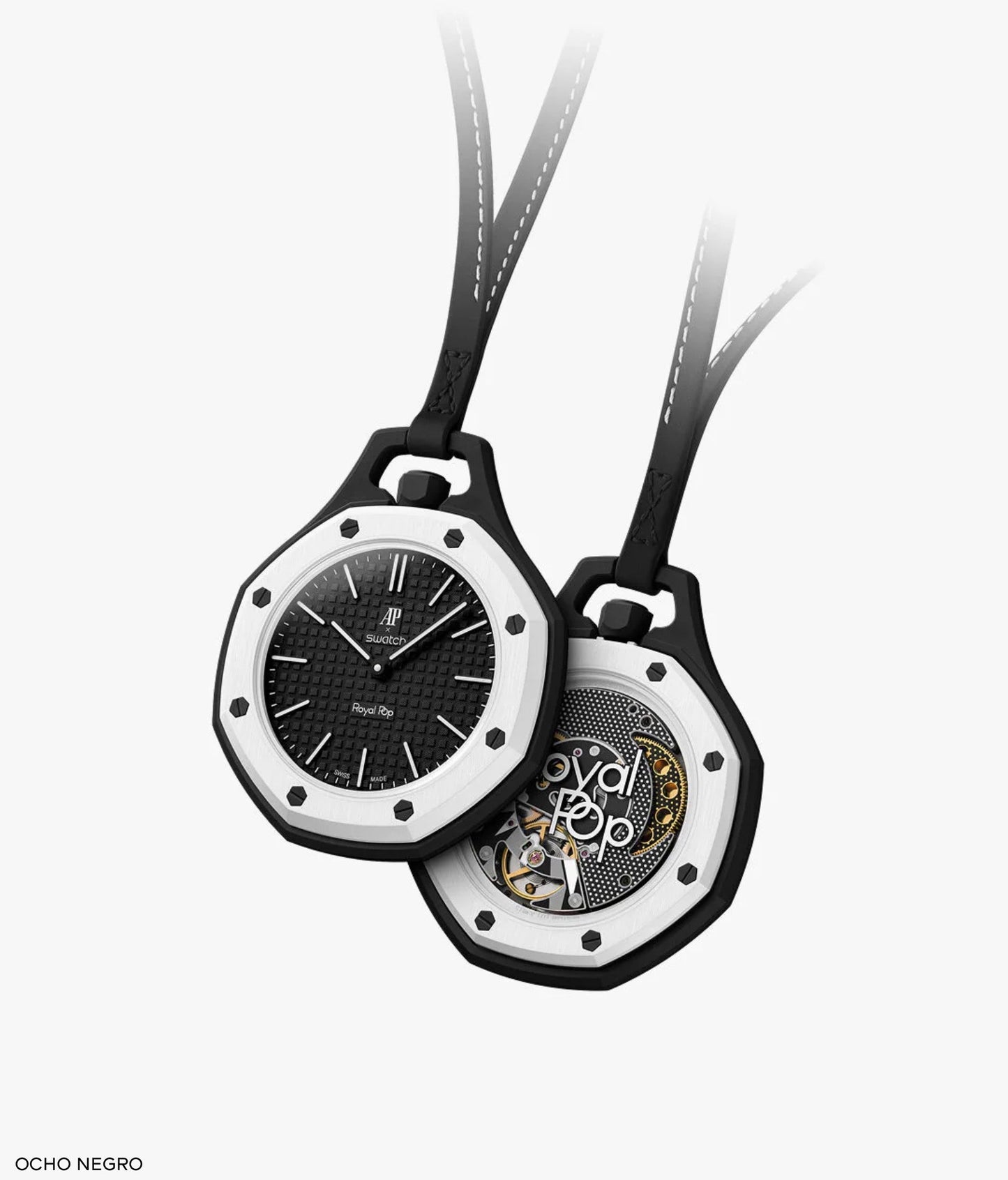 Audemars Piguet × Swatch Royal Pop – Ocho Negro (SSX03W101N)