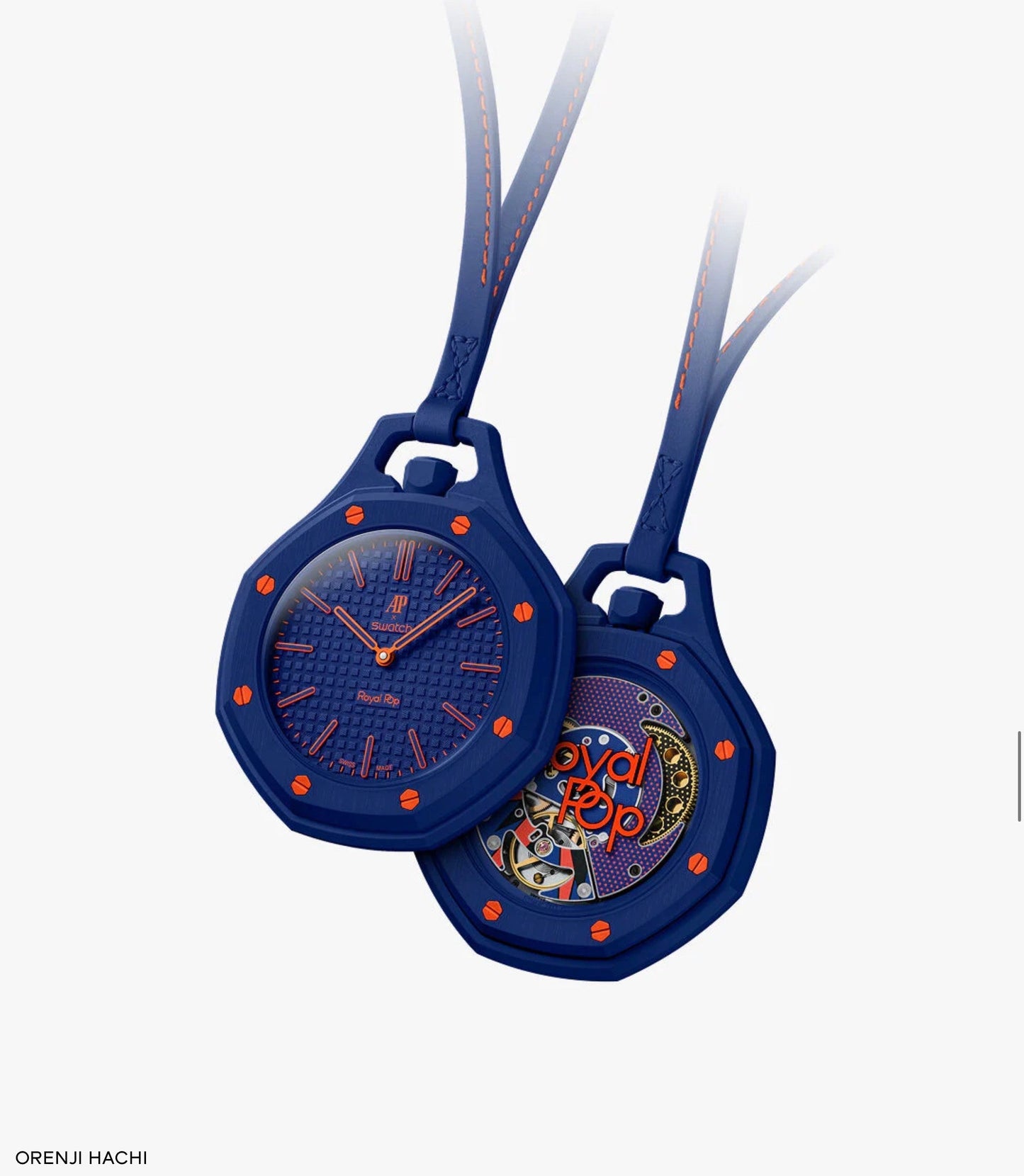 Audemars Piguet × Swatch Royal Pop – Orenji Hachi (SSX03L103N)