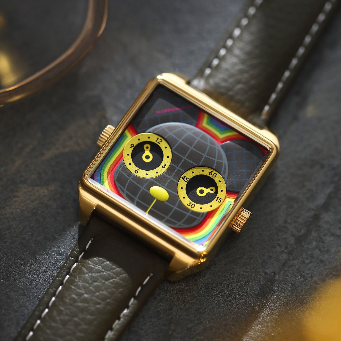 HappieWatch Time Trap Watch - Black Edition
