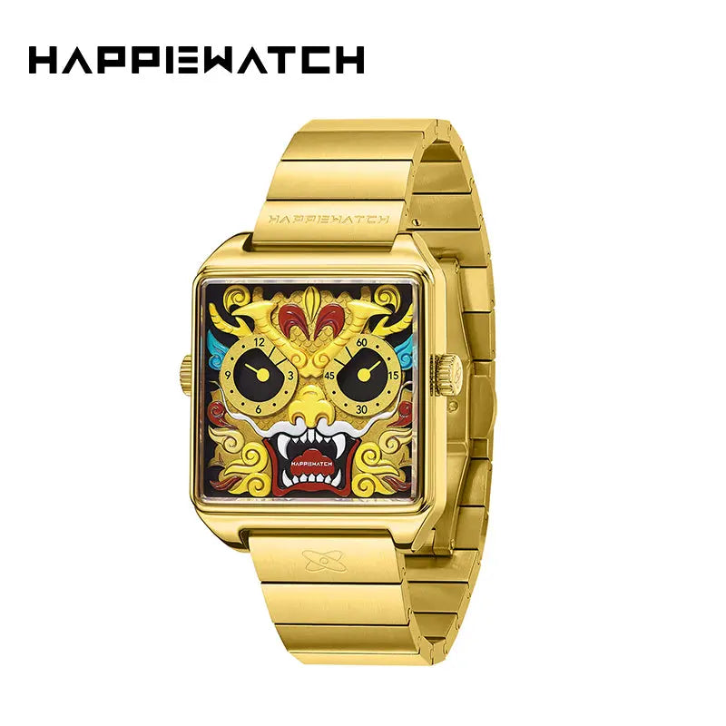 HappieWatch Gold Dragon - The Ultimate Luxury Watch